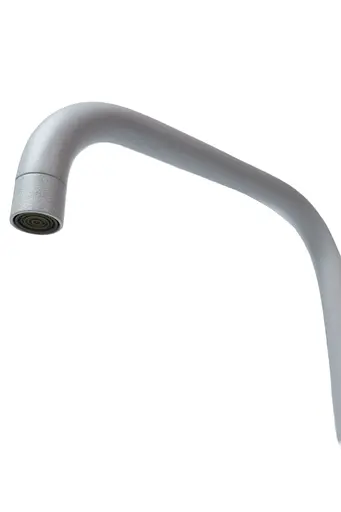 Смеситель для кухни Adamant SA-09 светло-серый, Серый - фото 5