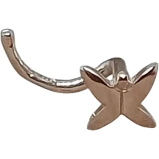 Золота сережка-пірсинг Dear в ніс Dear. 1015