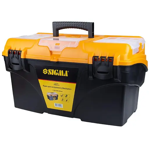 Ящик для инструмента Sigma Мechanic 510×290×280мм 7404211 - фото 1