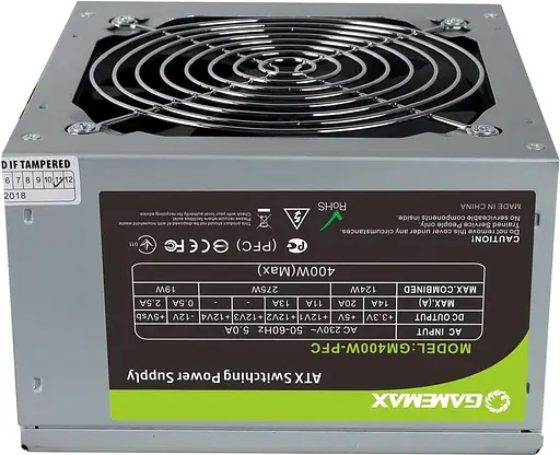 Блок живлення GameMax 400W (GM-400W-PFC) - фото 3