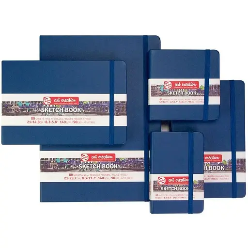 Блокнот для графики Royal Talens Art Creation А4 140г/м2 80л Navy Blue - фото 2
