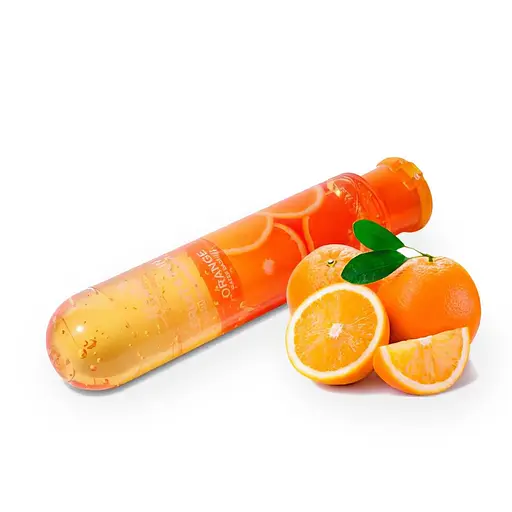 Гель лубрикант зволожуючий їстівний Fruits Fun апельсин 80 мл
