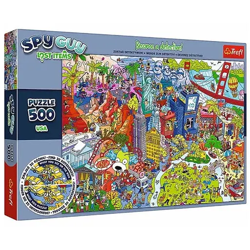 Пазл Trefl США Детектив 500 ел. (37480) - фото 1