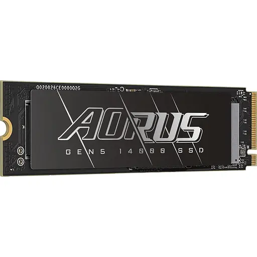 SSD накопитель Gigabyte AORUS Gen5 14000 2TB (AG514K2TB) [142684] - фото 2