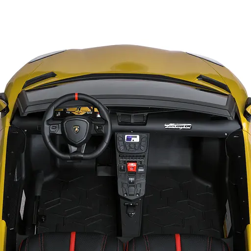 Електромобіль дитячий Bambi Lamborghini Racer M 5738AL-6 з музикою світлом Bluetooth та надувними колесами - фото 10