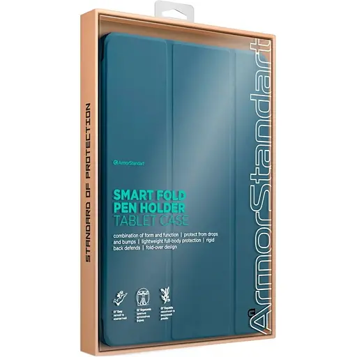 Чохол-книжка ArmorStandart Smart Fold Pen для Apple iPad 11 2025 (A16) / 10.9 2024 / 2022 Lavender Grey (ARM74942) [133699] - фото 4