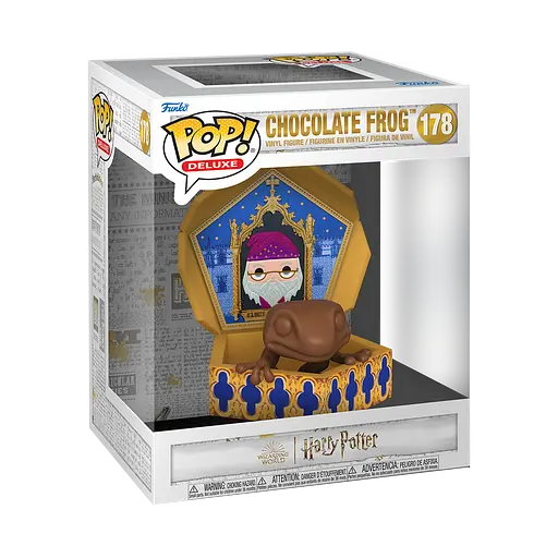 Фігурка Funko Pop Гаррі Поттер Шоколадна жаба Harry Potter Chocolate Frog 15 см Deluxe FP F L 178 - фото 2