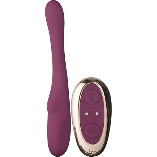 Универсальный вибратор Rocks Off Two-Vibe Burgundy