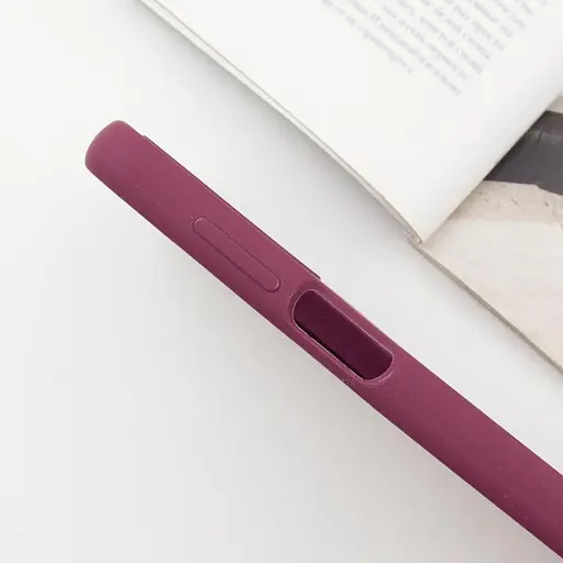 Чохол Lakshmi Silicone Cover Full Camera AAA with Logo для Samsung Galaxy A15 4G/5G/M15 5G Бордовий - фото 4