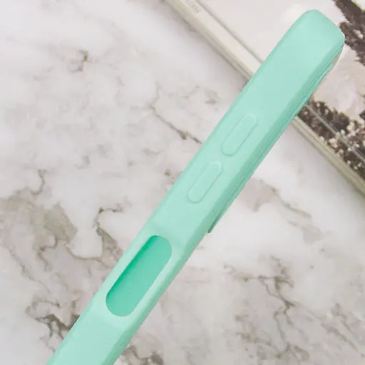 Силіконовий чохол Candy Full Camera для Samsung Galaxy A24 4G Зелений / Menthol - фото 4