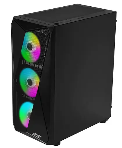 Корпус 2E GAMING Aruba G3313B ARGB без БП Black (2E-G3313B) - фото 8