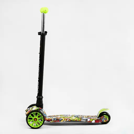 Самокат Maxi Best Scooter 59х15х30 см Разноцветный 000231325 - фото 5