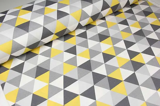 Тканина з тефлоновим просоченням Трикутний принт (від 1 м) - фото 1