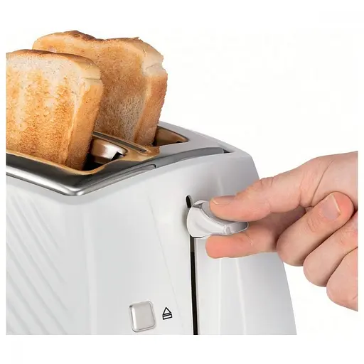 Тостер Russell Hobbs Groove White 26391-56 - фото 9