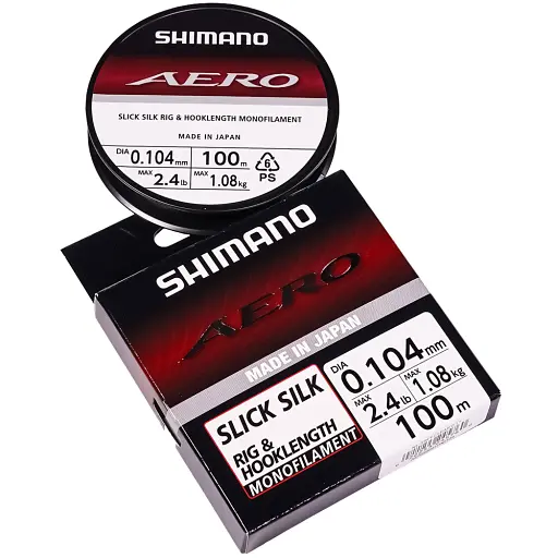 Леска Shimano Aero Slick Silk Rig/Hooklength 100 м 0.104 мм 1.08 кг - фото 2