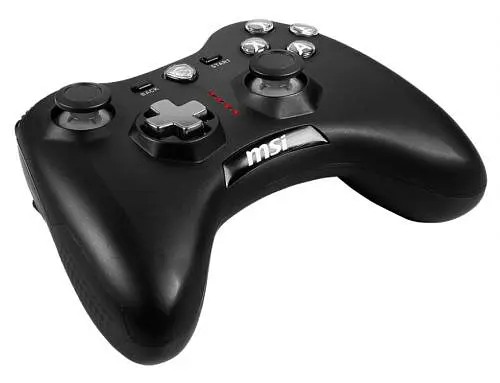 Геймпад MSI Force GC20 V2 USB вібрація для PC/Android 2 аналогових стику 12 кнопок Black - фото 5