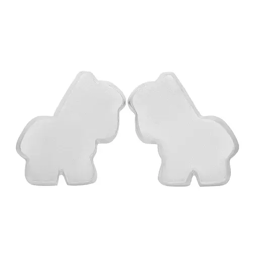 Форма алюмінієва "Віслючок" для випікання святкового цільного кексу 15.5х15.5х5.5 см, Ласунка Золотистий 85017 - фото 4