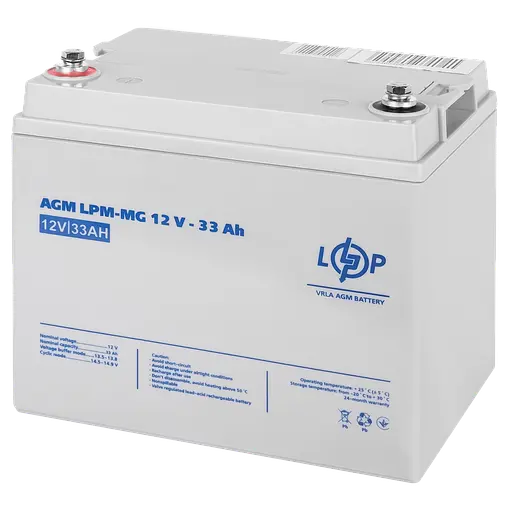 Аккумулятор мультигелевый LPM-MG 12V - 33 Ah - фото 2
