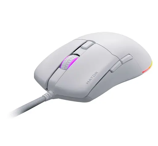 Игровая мышь HATOR HTM-611 Pulsar3 USB ESports Gaming 12000dpi 35G White - фото 3