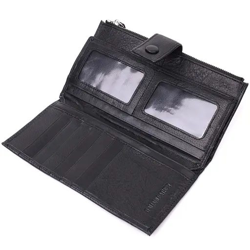 Кожаный женский кошелек ST Leather 9.5х19х2.5 см acs0028466 - фото 4