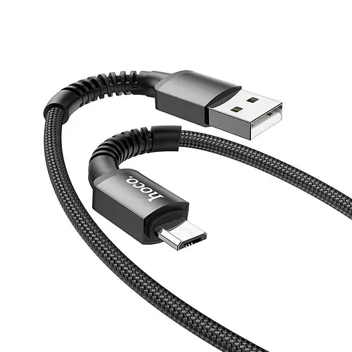 Кабель Hoco Micro USB Especial charging data cable for X71 1 м 2.4A - фото 2