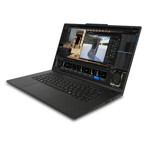 Ноутбук Lenovo ThinkPad P1 Gen 7, processor Ultra 7 165H, 32GB, 1TB, ecran 3840x2400, RTX 3000 - фото 4