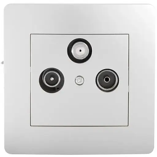 Розетка Brille TB-FM + TV + Sat sl (L15-078)