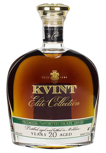 Дивин Kvint Elite Collection XO 20 лет 40% 0.75 л в подарочной упаковке - фото 2