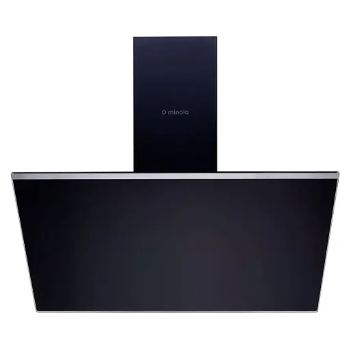Вытяжка декоративная наклонная Минола HVS 6222 BL/INOX 700 LED