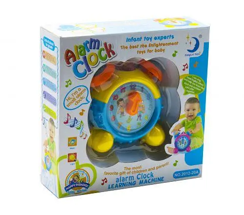 Игрушка музыкальная Будильник, 2012-20A