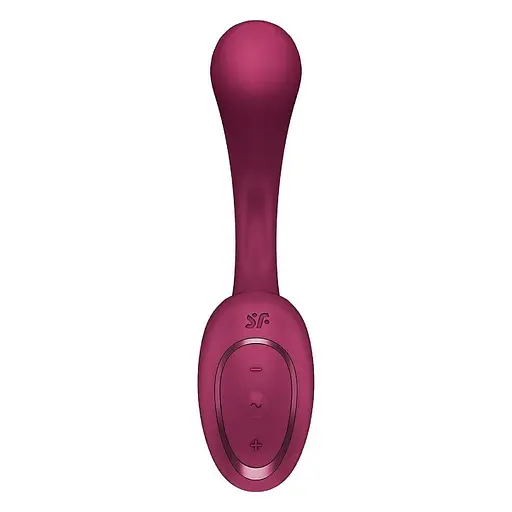 Вібратор Satisfyer G For Goddess 2 18.8 см (бордовий) - фото 2