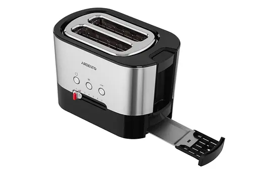 Тостер Ardesto Steel Collection T-K210 1000 Вт метал+пластик сріблясто-чорний - фото 9