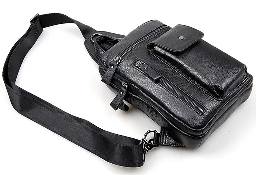 Чоловіча шкіряна сумка Vintage 17х25х6 см sum0012427 - фото 4