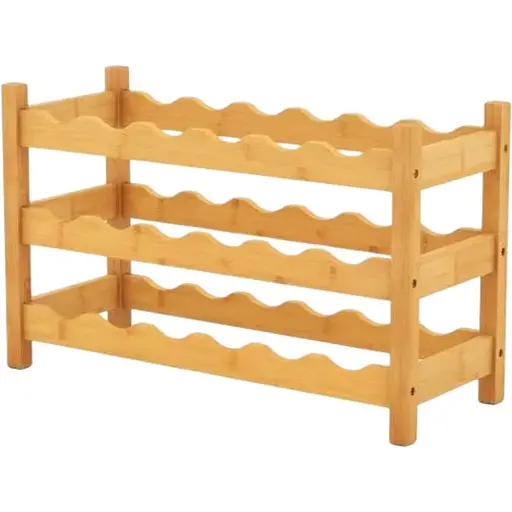 Винна стійка Costway Wenko настільна на 18 пляшок