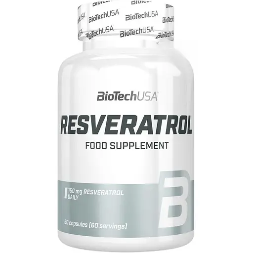 Витамины и минералы BiotechUSA Resveratrol 60 капсул