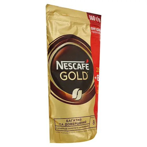Кава розчинна Nescafe Gold 280 г + 80 г - фото 2