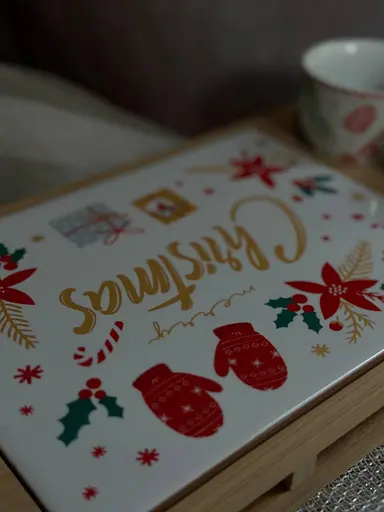 Набор пиал Elisey 6020-005 34x17x4 см на бамбуковой подставке сани с керамической досточкой - фото 4