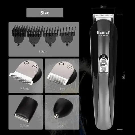 Универсальный набор для стрижки Kemei Km 500 - фото 8