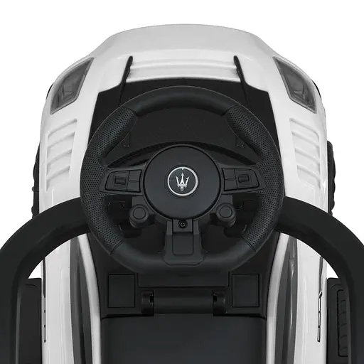 Детская каталка-толокар 2 в 1 M 5106-1 белый, с родителькой ручкой - фото 3