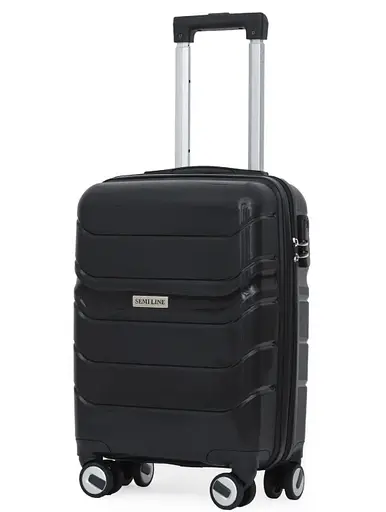 Валіза Semi Line 20" (S) Black (T5618-1) (DAS302317) - фото 1