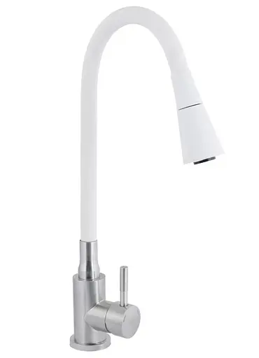 Змішувач для кухні Lidz Aria 015F31 з гнучким виливом LDARI015F31WNK36981 - фото 1