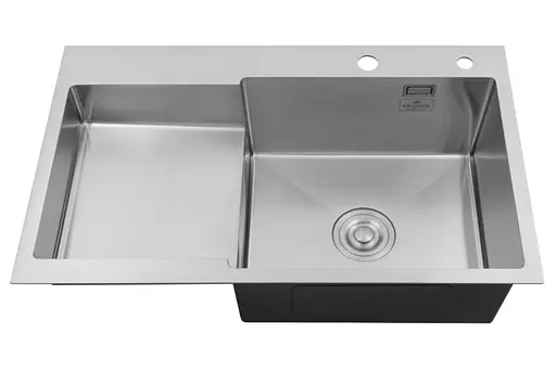 Кухонная мойка Kroner KRP Gebürstet - 7848RHM (3,0/1,0 мм) (CV030022) - фото 2