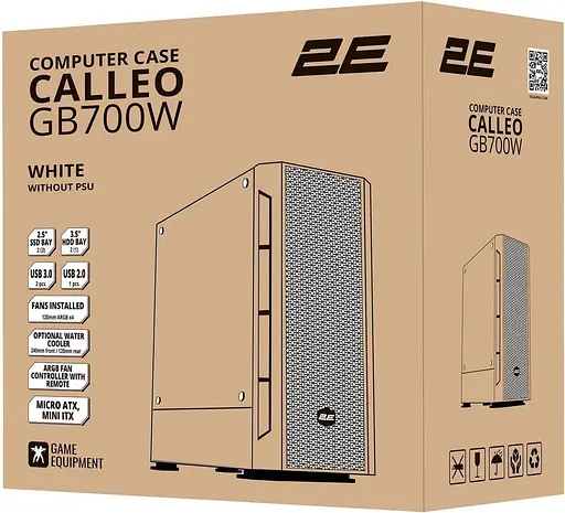 Корпус 2E GAMING CALLEO GB700W (2E-GB700W) Без БП - фото 8
