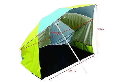 Садовый зонтик-тент Time Eco TE-008 салатово-голубой - фото 5