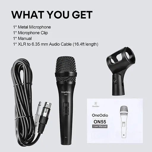 Микрофон OneOdio ON55 Black - фото 2