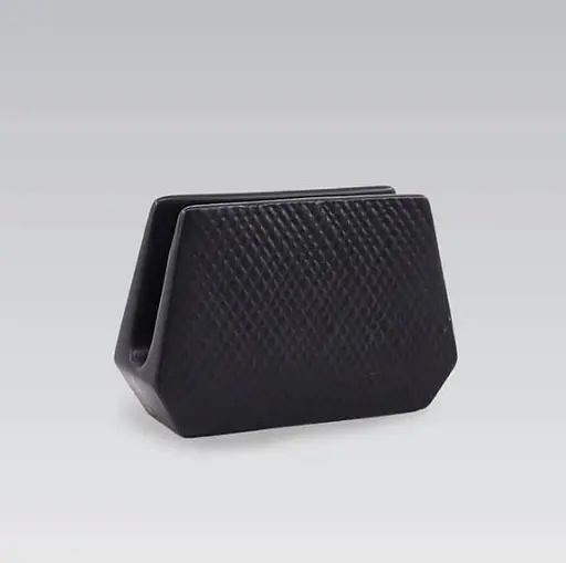 Салфетница керамическая Maestro MR-20001-44 для салфеток Черная - фото 1