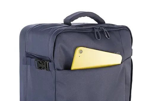 Tucano Сумка дорожная на 2-х колесах, Tugo M Trolley, 45л, полиэстер, синяя - фото 9