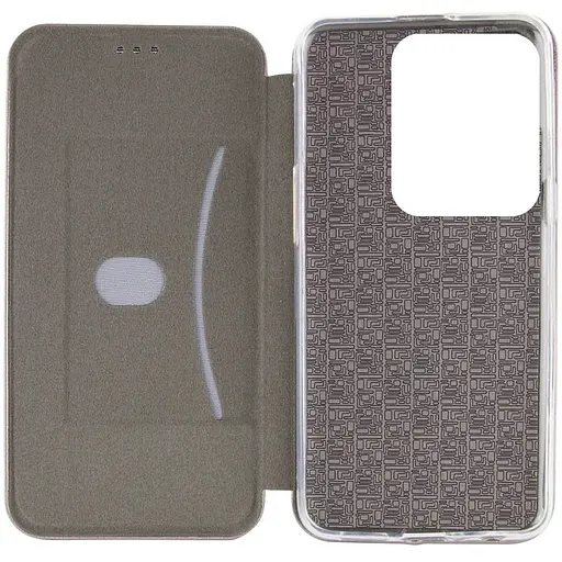 Кожаный чехол-книжка Epik Classy для Xiaomi Redmi Note 14 5G Серый - фото 5