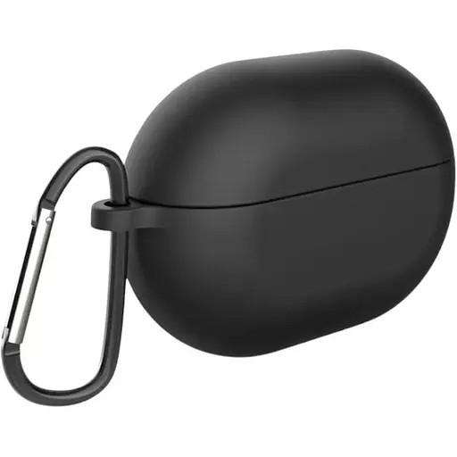Чехол-накладка DK Silicone Candy Friendly с карабином для Huawei FreeBuds Pro (black)