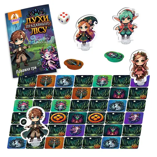 Игра настольная "Духи древнего леса" VT8055-48, 4 персонажа - фото 3